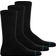 Stance Icon Crew Socks 3-pack - Black
