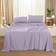 Utopia Bedding Soft and Breathable Bed Sheet Purple (243.8x205.7cm)