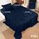 Utopia Soft and Breathable Bed Sheet Blue (243.8x205.7cm)