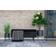 House Nordic Watford Black Storage Bench 95x43cm