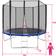 tectake Garfunky Trampoline 305cm + Safety Net + Ladder