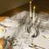 Georg Jensen Cobra Lysestage 20cm 2stk