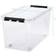 SmartStore Classic Clear/Black Storage Box 70L
