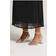 Yours Diamante Block Heel Sandals Extra Wide Eee Fit - Silver