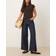 Mango Wide Leg Jeans With Pockets Dam - Open Blue