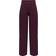 JDY Wide Leg Tailored Trousers - Burgundy