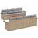 vidaXL 9 Piece Garden Sofa Beige Poly Rattan Outdoor Lounge Set