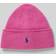 Polo Ralph Lauren Logo Beanie Vinter Mössa Pony - Marinblå/Rosa