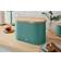 Swan Nordic Oval Bread Bin With Cutting Board Lid Brödlåda