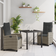 vidaXL 3 Piece Garden with Cushions Grey Patio Dining Set, 1 Table incl. 2 Chairs