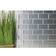 Mosaik-Netzwerk Mosaik Självhäftande Vinyl Steel Subway 0.25 M² Dekorplast