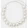 Accessorize Chunky Bead Collar Necklace - Grey
