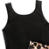 Shein Tween Girl Black Tank Top With Leopard Print And Paper Bag Shorts 2-Piece Set