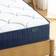 White Noise Tight Top Single Blue/White Coil Spring Matress 90x190cm