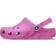 Crocs Kid's Classic Watercolor Marbled Clog - Pink Swirl