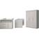 Roba Maren Cot Bed Nursery Furniture Set 3-piece Light Grey