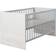 Roba Maren Cot Bed Nursery Furniture Set 3-piece Light Grey