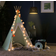Relaxdays Hanging Star Design Pink Wall Lamp