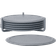 Zone Denmark Singles Cool Grey Coaster 10cm 6pcs