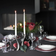 Georg Jensen Cobra Lysestage 20cm 2stk