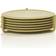 Zone Denmark Singles Leek Green Coaster 10cm 6pcs