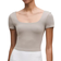 Lululemon Under SmoothCover Square-Neck T-Shirt - Warm Ash Grey