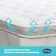 Silentnight Airmax 800 Topper Mattress Cover White (190x91cm)