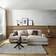 P&B Beige ECKSOFA Sofa 265cm 2Stk. Zweisitzer