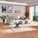 P&B Beige ECKSOFA Sofa 265cm 2Stk. Zweisitzer