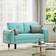 Fairmont Park Modern Light Green Fabric Sofa 148cm 2 Seater