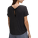 Lululemon Modal Silk Twist Back Short Sleeve Shirt - Black