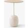 &Tradition Lato Lacquered Oak/Crema Diva Small Table 40cm