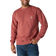 Carhartt Relaxed Fit Midweight Garment Dye French Terry Crewneck Sweatshirt - Dark Spice Red