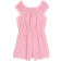 River Island Kid's Shirred Texture Playsuit - Pink