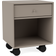 Montana Furniture Dream Castors Truffle/Black Bedside Table 30x35.4cm