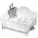 Simplehuman Compact White Dish Drainer 32.8cm