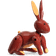 Kay Bojesen Rabbit Red Figurine 16cm