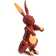Kay Bojesen Rabbit Red Figurine 16cm