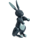 Kay Bojesen Rabbit Blue Figurine 16cm