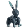 Kay Bojesen Rabbit Blue Figurine 16cm
