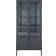House Nordic Brisbane Black Glass Cabinet 80x180cm