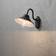 Konstsmide Vega Black Wall light