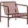 Hay Palissade Low - Iron Red Lounge Chair