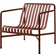 Hay Palissade Low - Iron Red Lounge Chair
