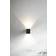 Nordlux Canto Kubi 2 Black Wall Flush Light 9cm