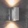 Nordlux Canto Maxi Kubi 2 Steel Wall Flush Light 8.7cm