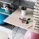 String Desk White Table Top 58x78cm