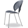 Fredericia Furniture Trinidad 3398 Nordic Blue/Chrome Kitchen Chair 85cm