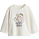 H&M Baby Motif Jersey Top - White Print