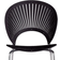 Fredericia Furniture Trinidad 3398 Black Stained Ash/Chrome Kitchen Chair 85cm